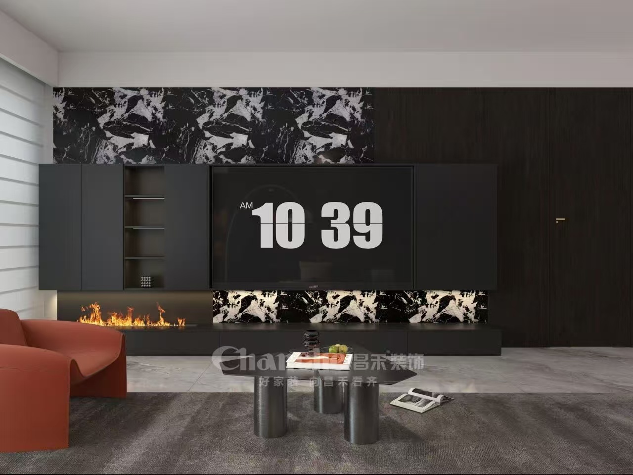 萬科錦曜129㎡ | 當(dāng)初全家都反對的黑色系極簡風(fēng)，幸好我堅持到底！